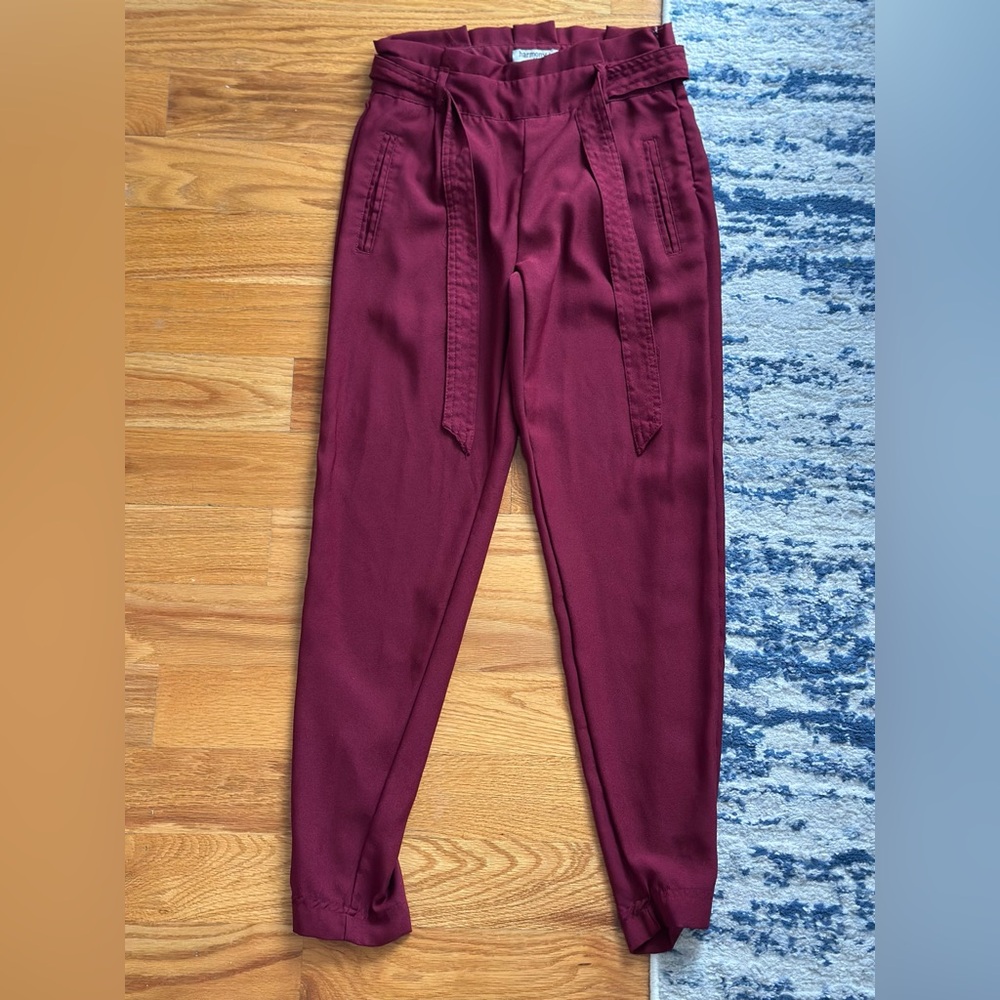 Harmony & Havoc Maroon Trousers